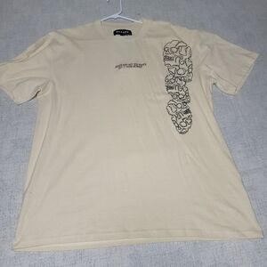Reason Beige Graphic Tee